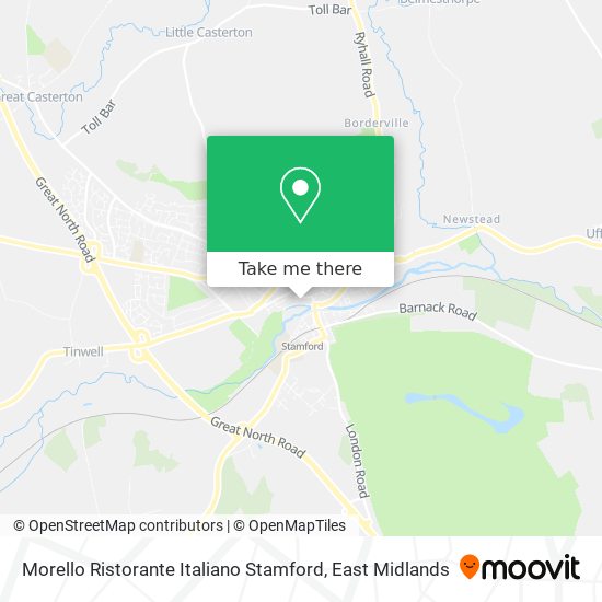 Morello Ristorante Italiano Stamford map