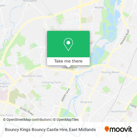 Bouncy Kings Bouncy Castle Hire map