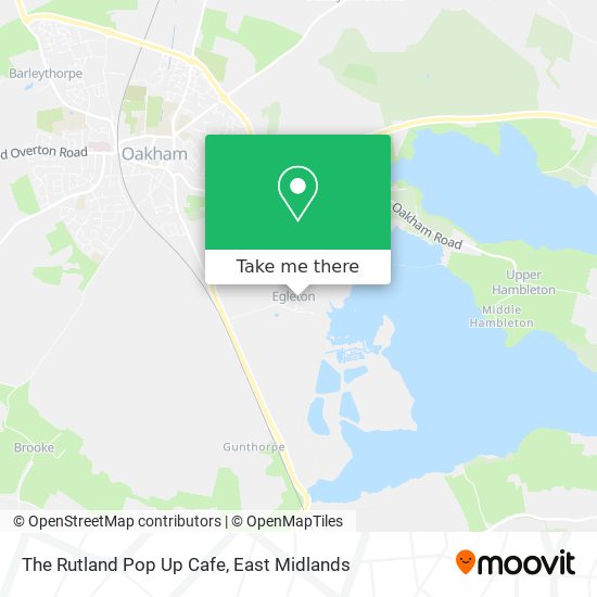 The Rutland Pop Up Cafe map