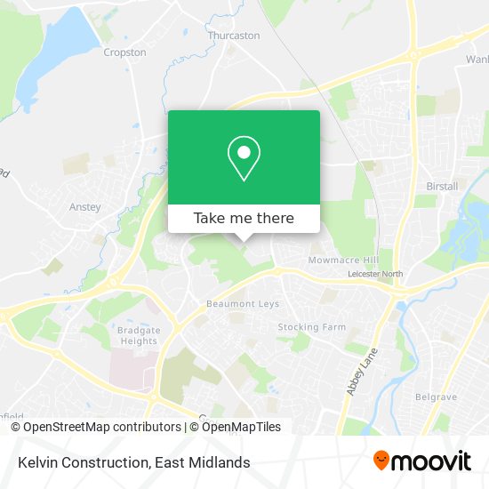 Kelvin Construction map