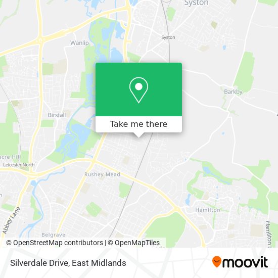 Silverdale Drive map