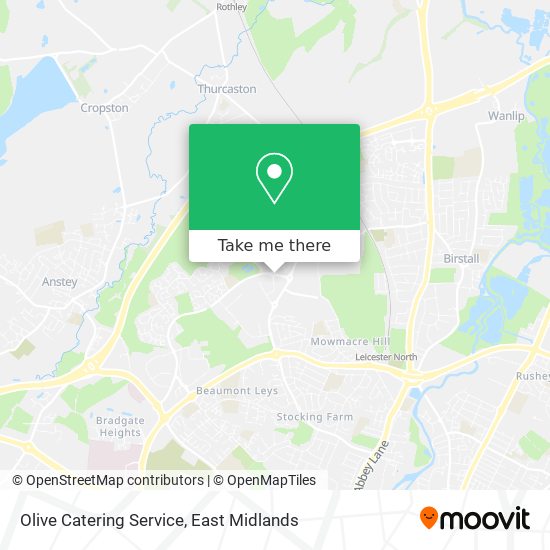 Olive Catering Service map