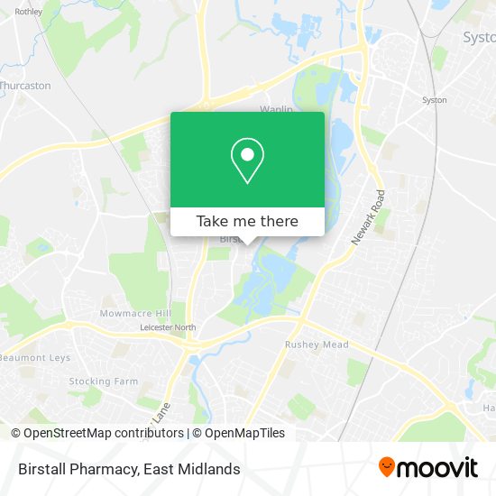 Birstall Pharmacy map