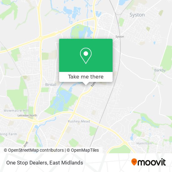 One Stop Dealers map