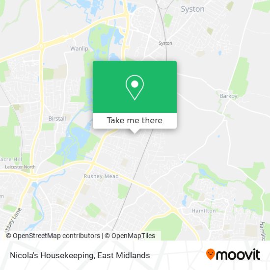 Nicola's Housekeeping map