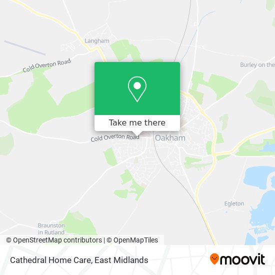 Cathedral Home Care map