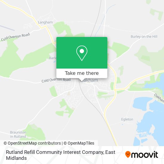 Rutland Refill Community Interest Company map