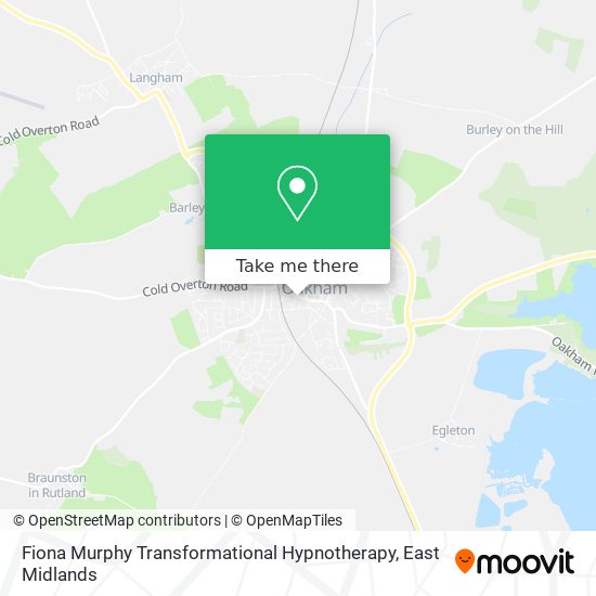 Fiona Murphy Transformational Hypnotherapy map