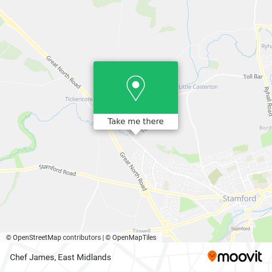 Chef James map