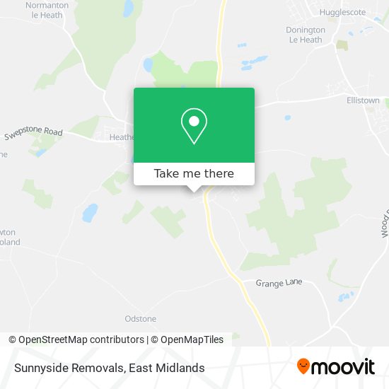 Sunnyside Removals map