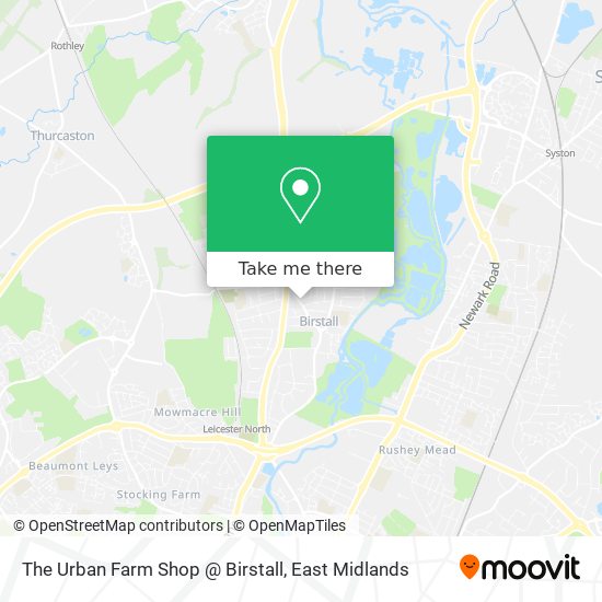 The Urban Farm Shop @ Birstall map