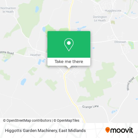 Higgotts Garden Machinery map