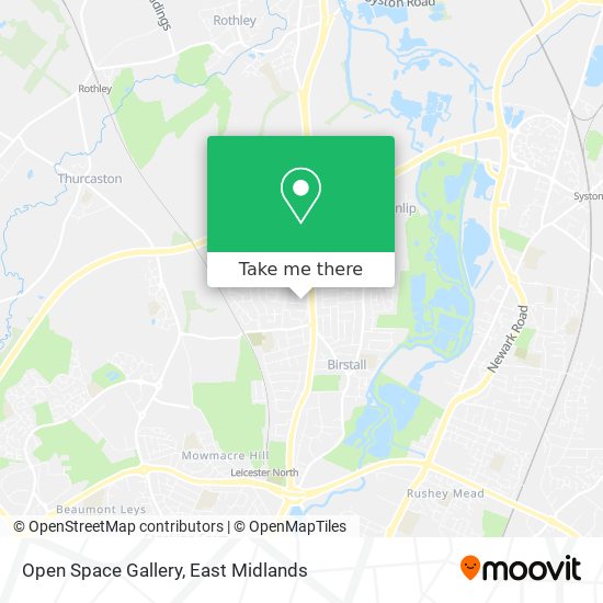 Open Space Gallery map