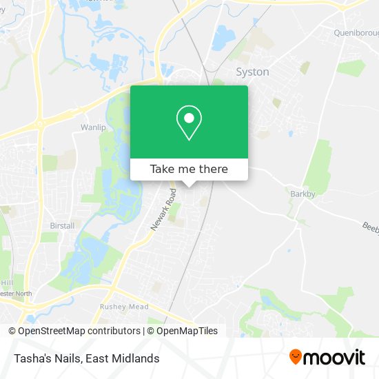 Tasha's Nails map