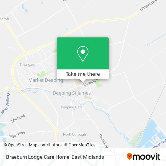 Braeburn Lodge Care Home map