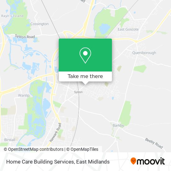 Home Care Building Services map