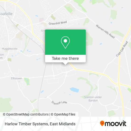 Harlow Timber Systems map