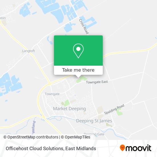 Officehost Cloud Solutions map