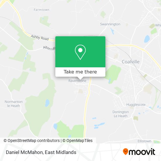Daniel McMahon map