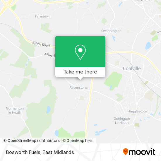 Bosworth Fuels map