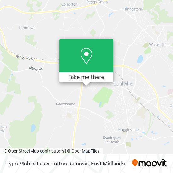 Typo Mobile Laser Tattoo Removal map