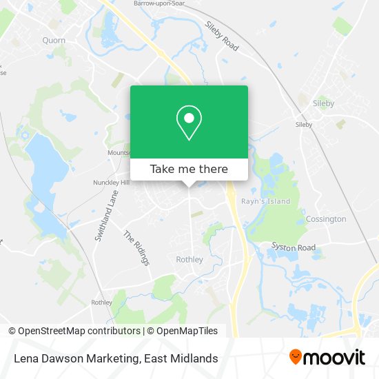 Lena Dawson Marketing map