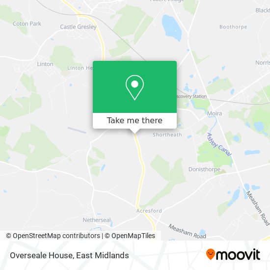 Overseale House map