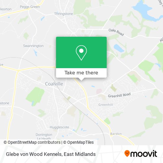 Glebe von Wood Kennels map