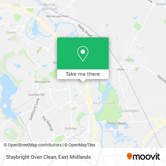 Staybright Oven Clean map