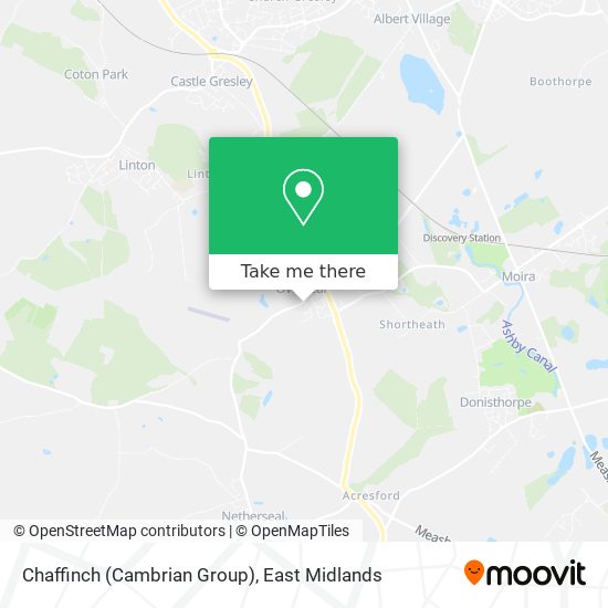 Chaffinch (Cambrian Group) map