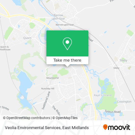 Veolia Environmental Services map