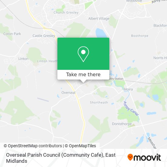 Overseal Parish Council (Community Cafe) map