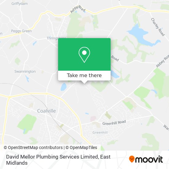 David Mellor Plumbing Services Limited map