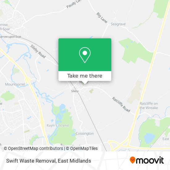 Swift Waste Removal map