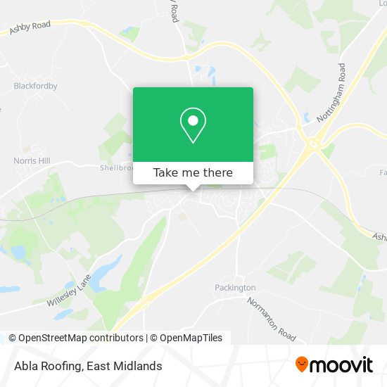 Abla Roofing map