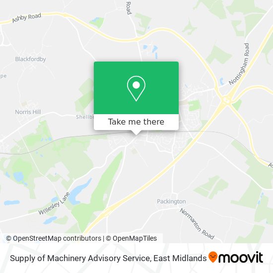 Supply of Machinery Advisory Service map