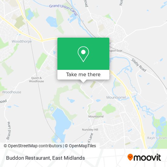 Buddon Restaurant map