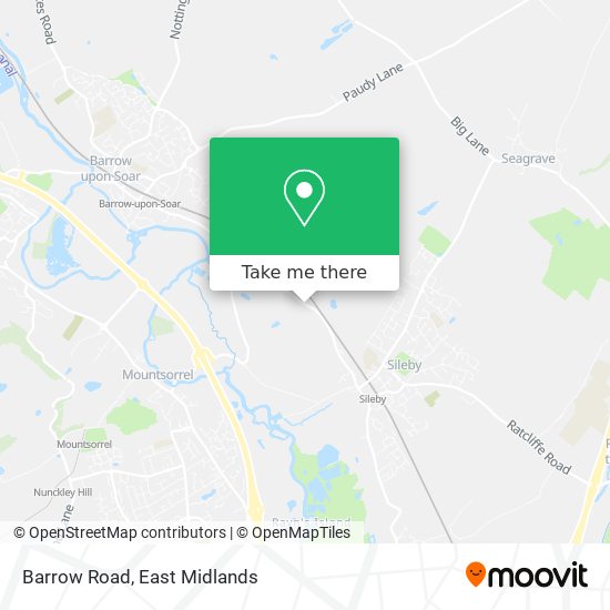 Barrow Road map