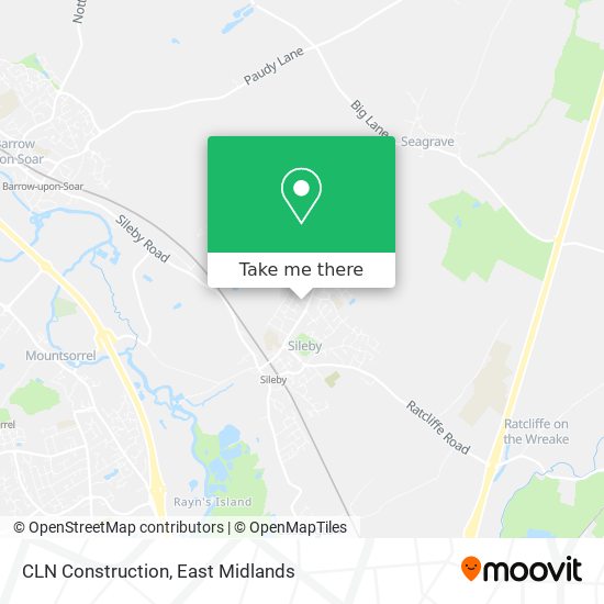 CLN Construction map