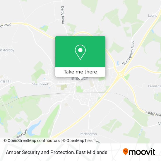 Amber Security and Protection map