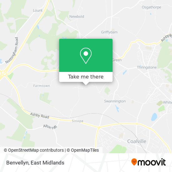 Benvellyn map