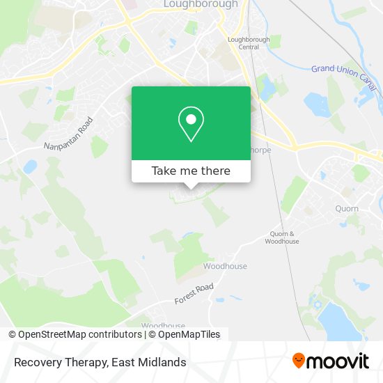 Recovery Therapy map