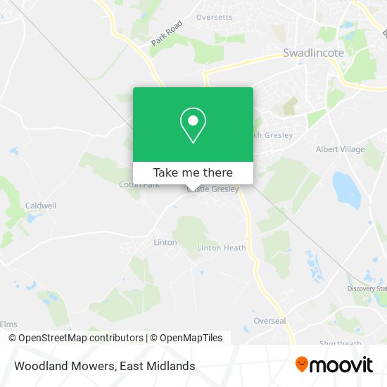 Woodland Mowers map