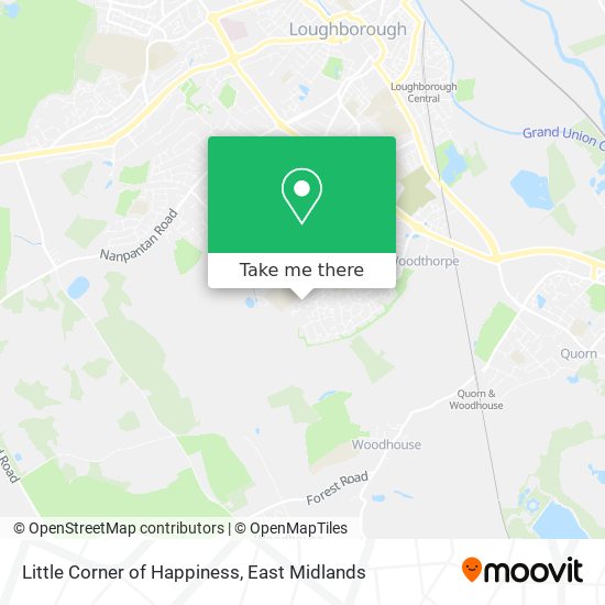 Little Corner of Happiness map