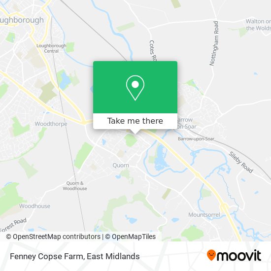 Fenney Copse Farm map