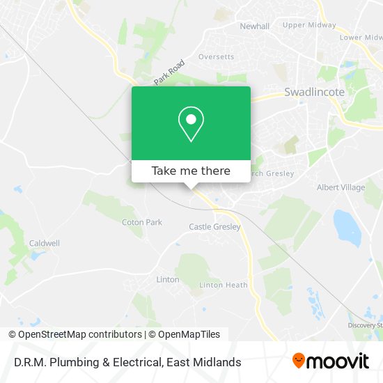 D.R.M. Plumbing & Electrical map