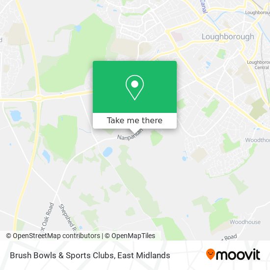 Brush Bowls & Sports Clubs map