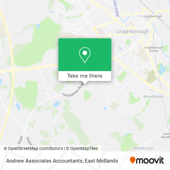 Andrew Associates Accountants map