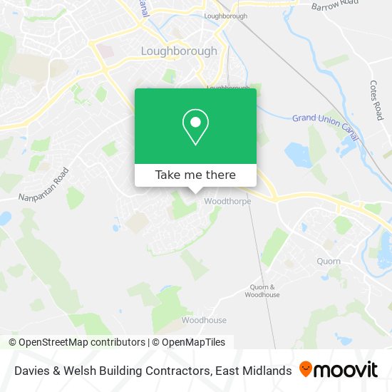Davies & Welsh Building Contractors map