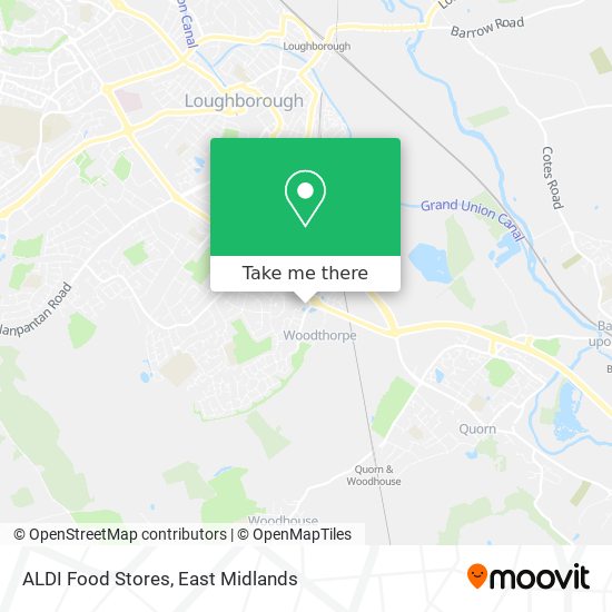 ALDI Food Stores map